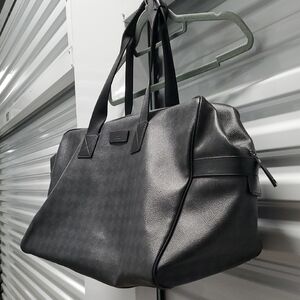 Nwot Black Duffel Bag with Minimalist Design